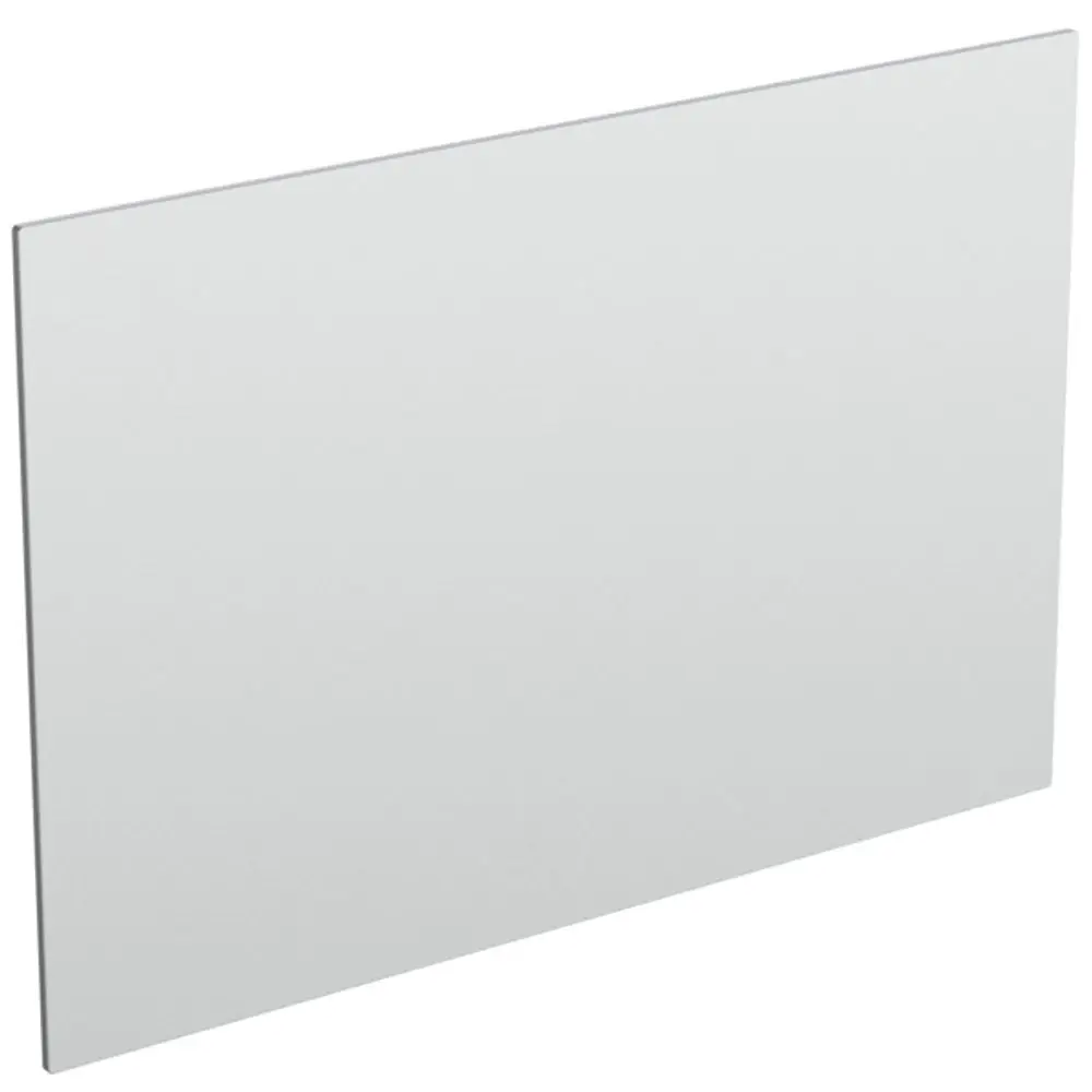 Ideal Standard Revisionsplatte in Mattchrom, rechteckige Form, flache Oberfläche, ohne sichtbare Montageelemente, für verschiedene Anwendungen im Innenbereich.